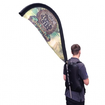 Backpack flag